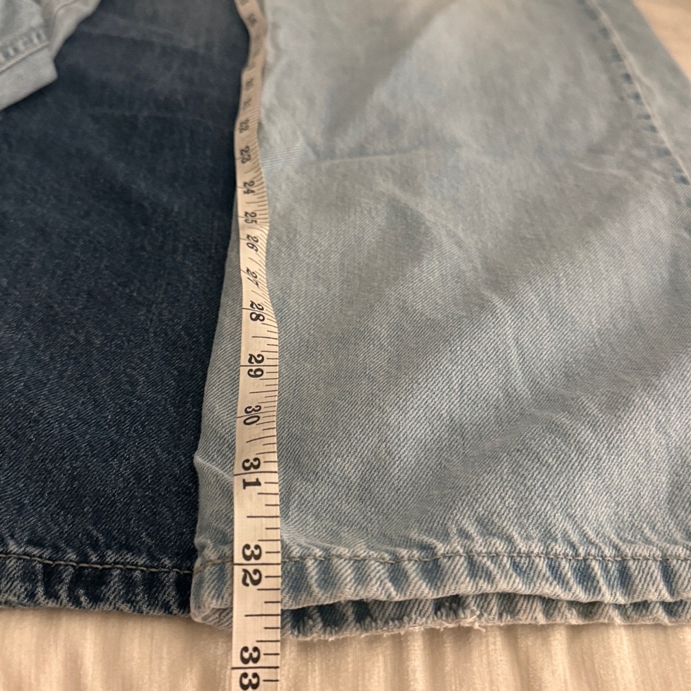 Lucky Brand Women's wide leg Jeans - Dark Blue and Light Blue bundle! - Picture 10 of 12